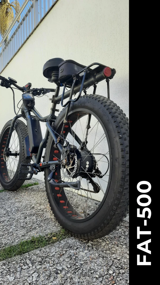 Fat bike convertida apresentada na página Fitzz.