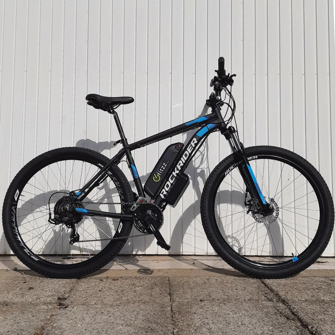 Mountain bike equipada com o kit FORCE-500 apresentada pela Fitzz.